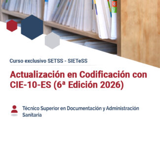 Actualización en Codificación con CIE-10-ES (6ª Edición 2026) - exclusivo socios- DSYAS3S